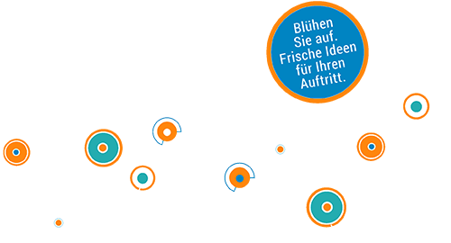 Blühen Sie auf, frische Ideen für Ihren Auftritt